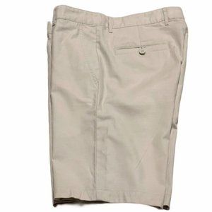 BRADLEY ALLAN Shorts Golf Men's Size 32 Beige Performance Walking Shorts